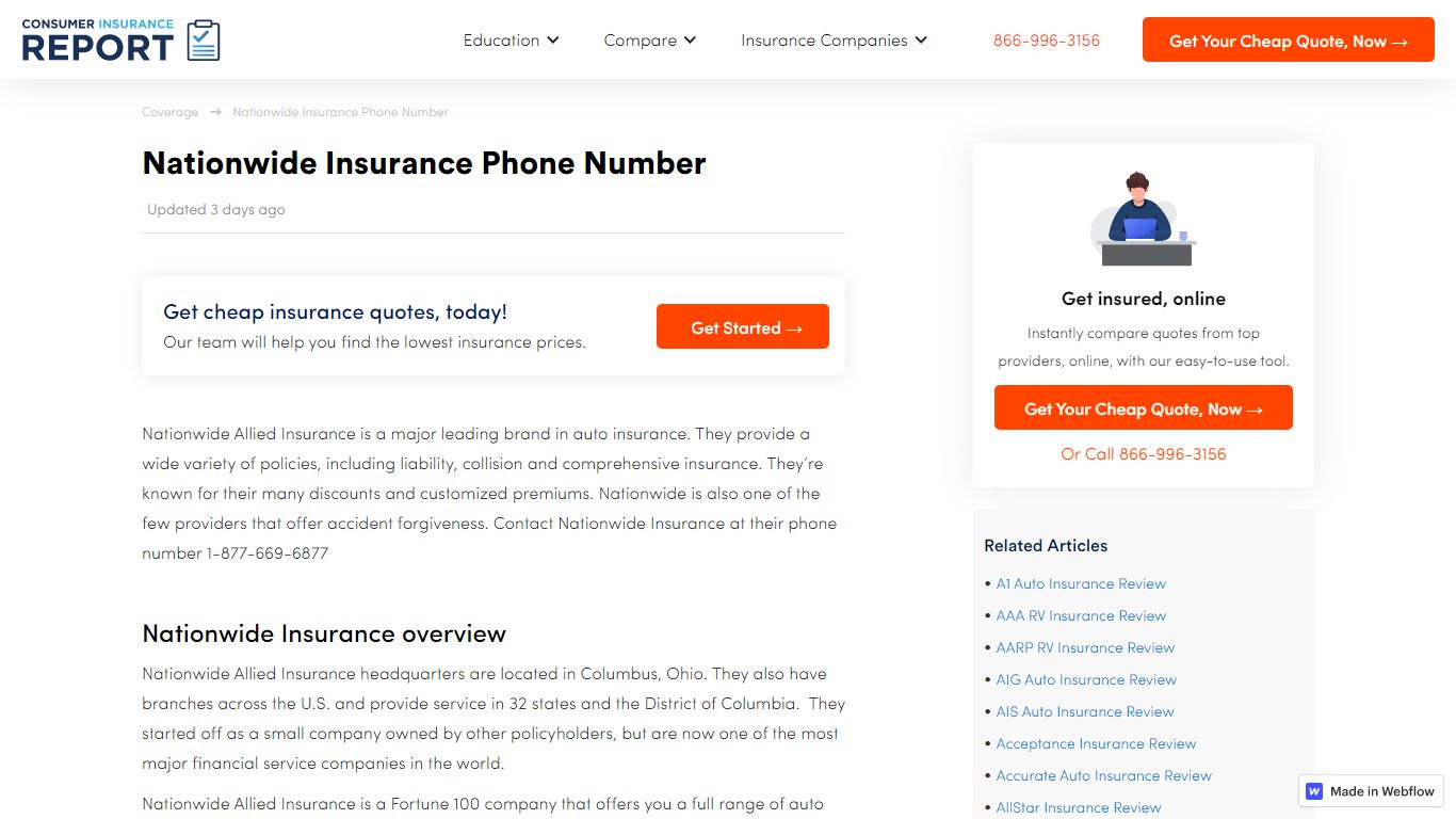 Nationwide Insurance Phone Number, 2022 (+What You Need To Know)